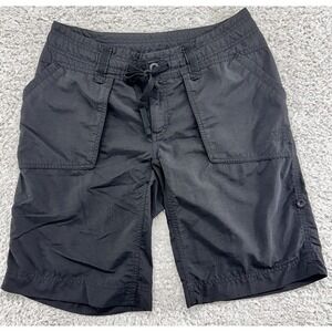 The North Face Shorts‎ Women 4 Long Black Outdoor Active Hiking Camp Paramount